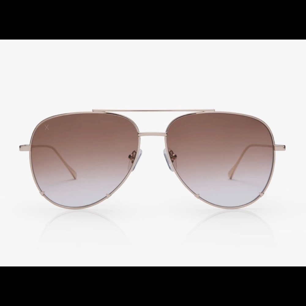DIME Becky G sunglasses in style 033 gold
sienna gradient. New, never worn!